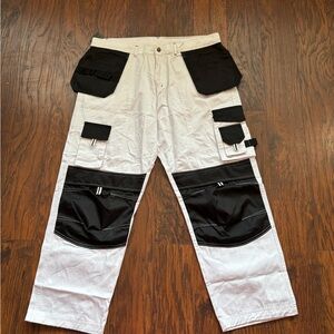 SSS Construction Pants men’s
Fit 40x28 Cargo Double Knee many pockets NWT